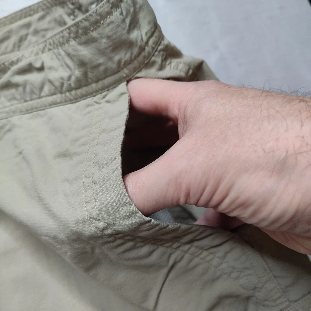 NORTH‎ FACE Men Size 40 Khaki Nylon Hiking 9